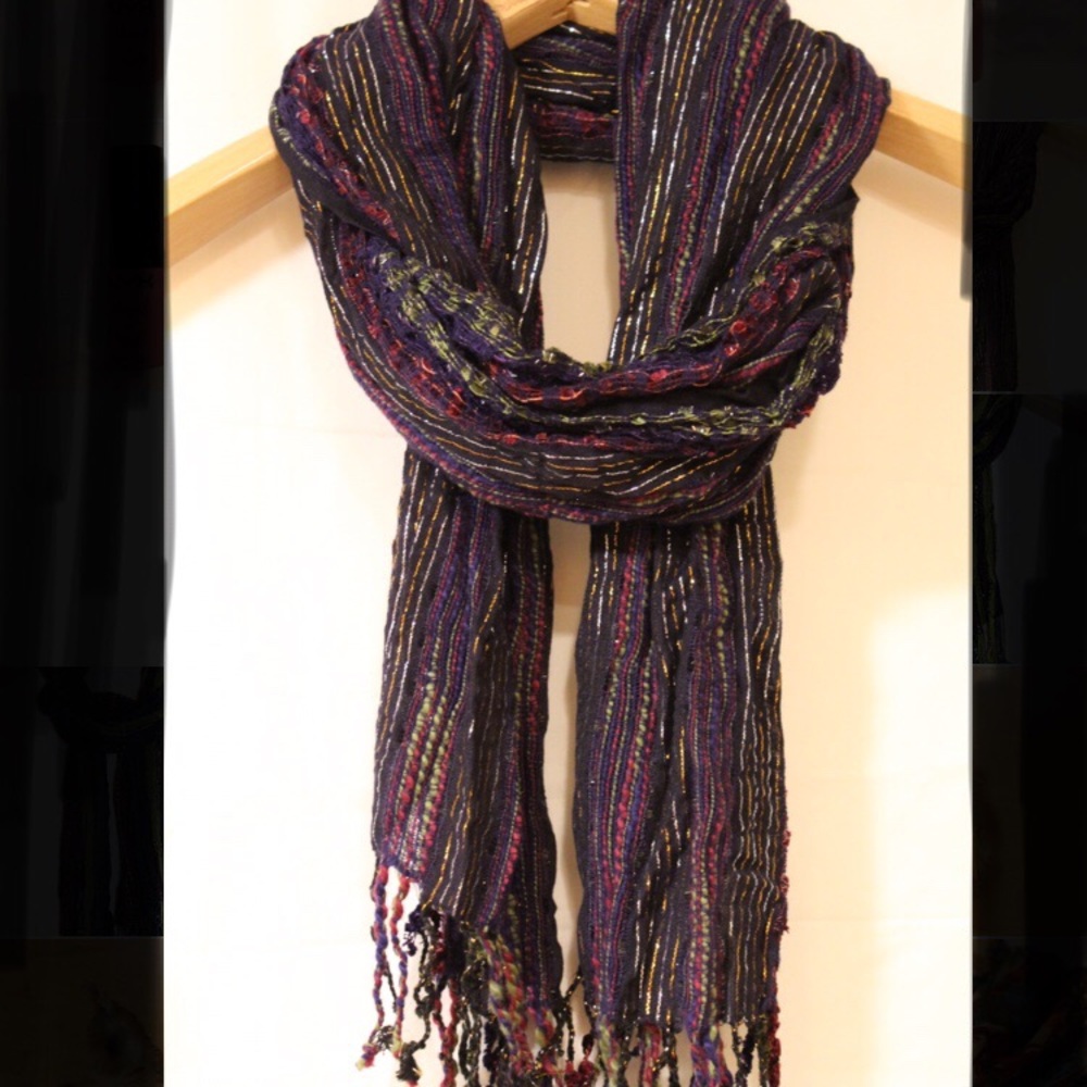 Striped scarf